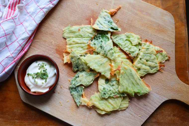 Beignets de feuilles de chou