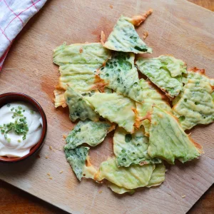 Beignets de feuilles de chou