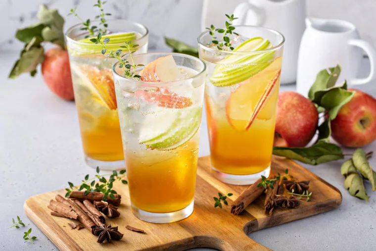 Cocktail pomme glacée