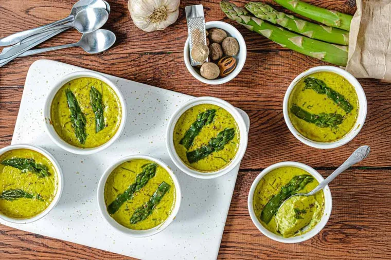 Flan aux asperges