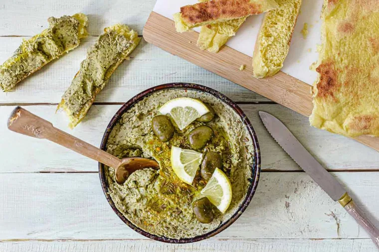 Houmous de fèves