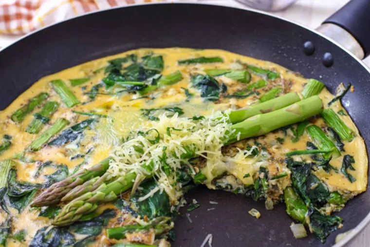 Omelette printanière