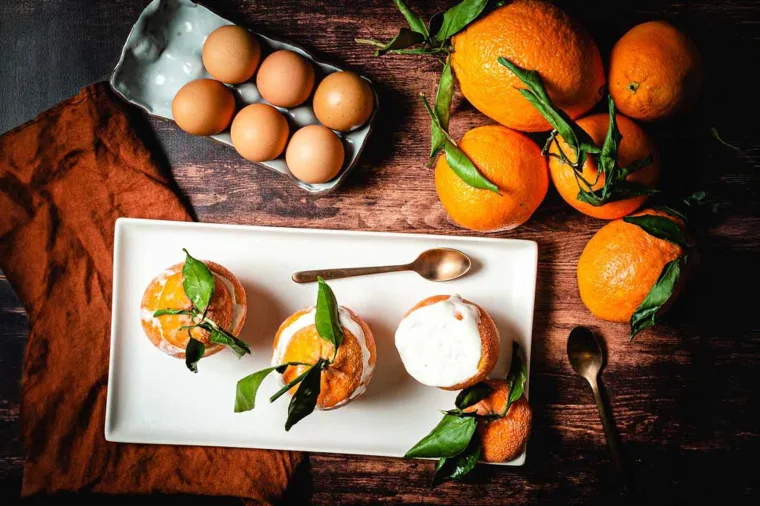 Oranges givrées