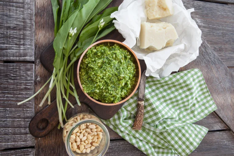 Pesto à l'ail des ours