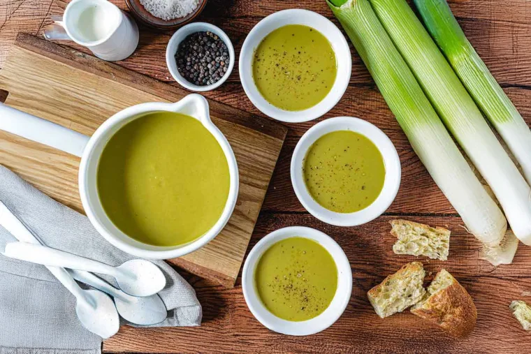 Soupe aux poireaux