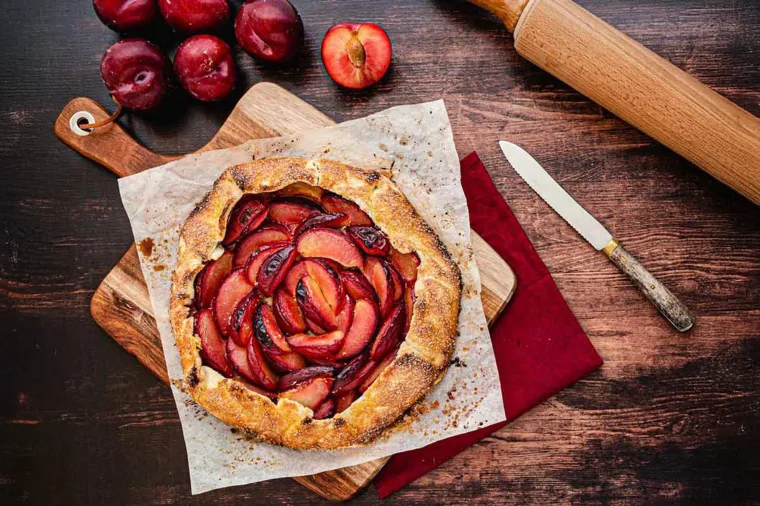 Tarte aux prunes